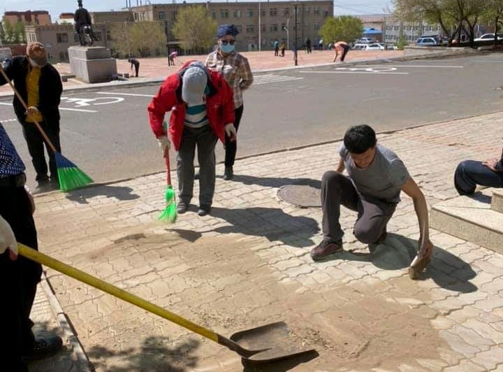 Угаалга, ариутгал, цэвэрлэгээний ажил өрнөж байна