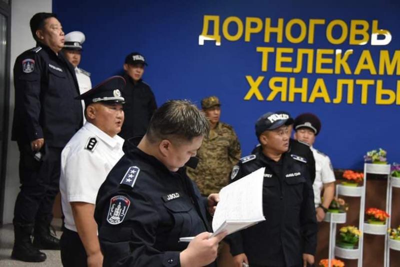 Цагдаагийн ерөнхий газрын дарга, Дотоодын цэргийн командлагч Ж.Болд орон нутагт ажиллалаа