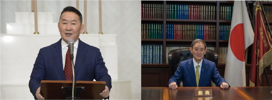 Ерөнхийлөгч Х.Баттулга Япон улсын Ерөнхий сайд Сүга Ёшихидэд захидал илгээлээ