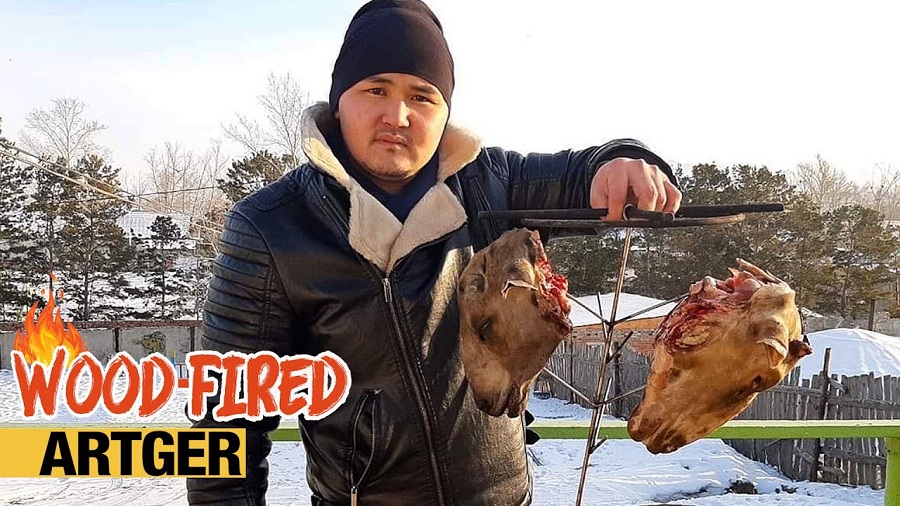 ''ARTGER'' Монгол хоол Утсан хонины толгой
