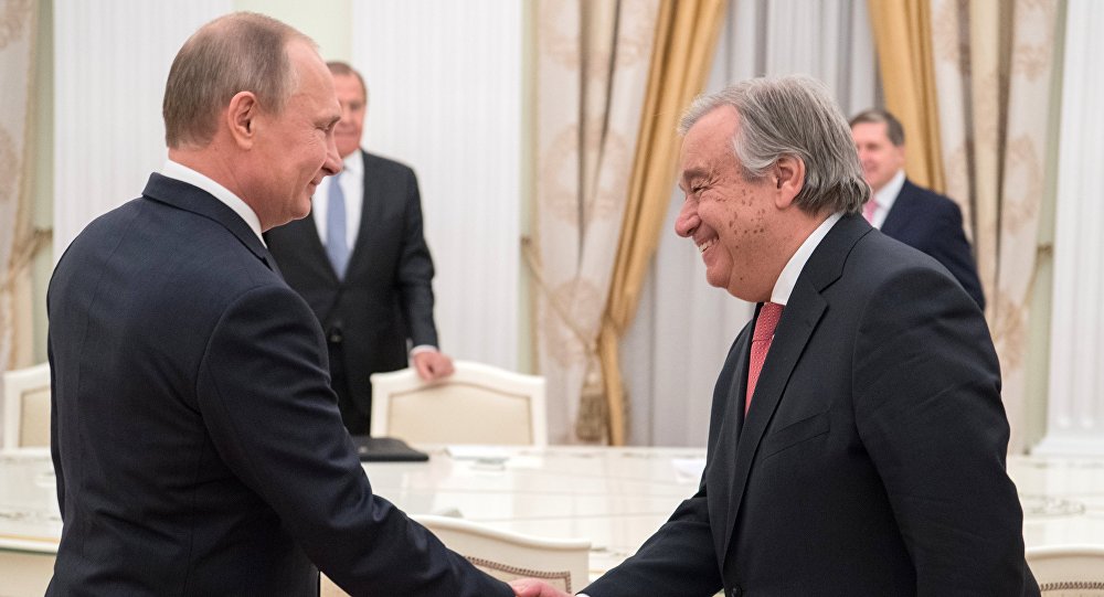 НҮБ-ын Ерөнхий нарийн бичгийн дарга Москвад айлчиллаа
