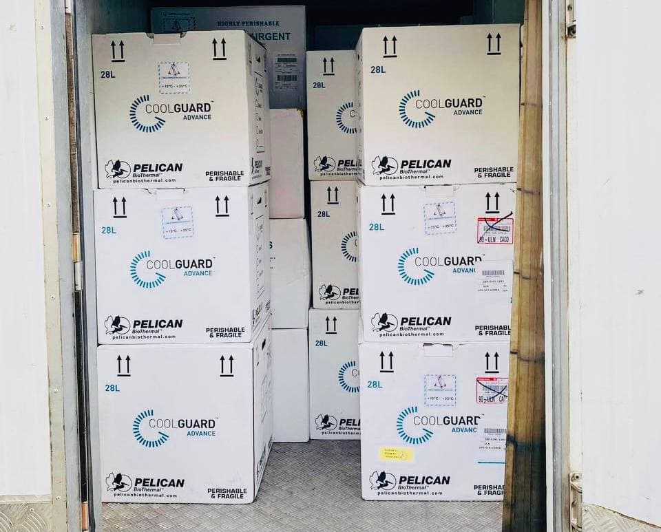 Монгол Улсын Засгийн газар Пфайзер/Бионтех вакциныг өчигдөр хүлээн авлаа.