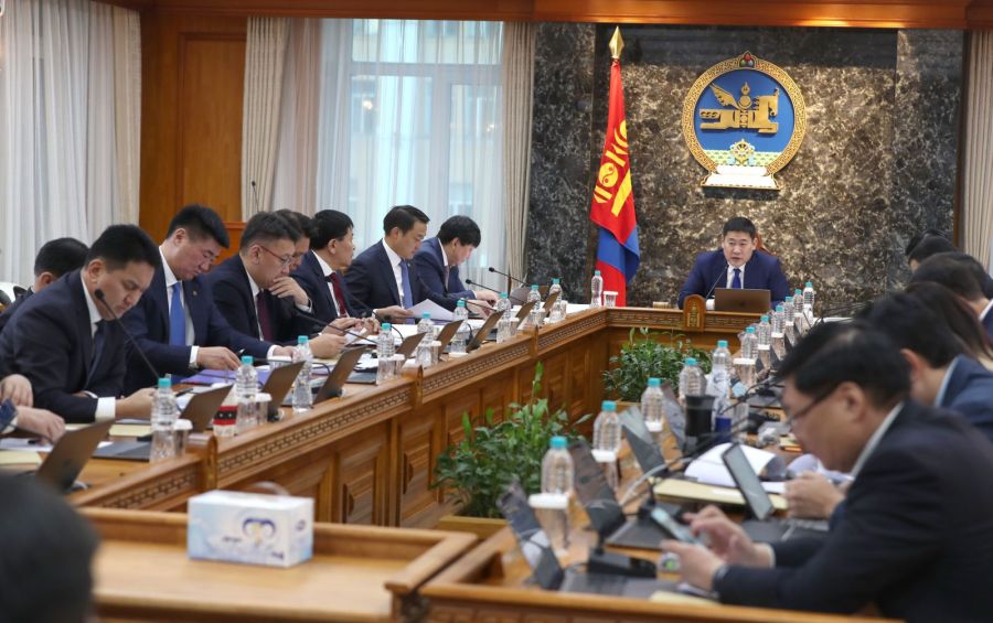Монгол Улсын Засгийн газрын ээлжит хуралдаан дараах асуудлуудыг хэлэлцэн шийдвэрлэлээ