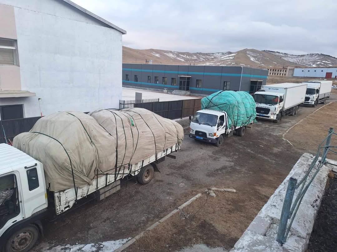 Хүчтэй шороон шуурганы улмаас орон гэргүй болсон иргэдэд гэр олгох тусламжийн цуваа хөдөллөө