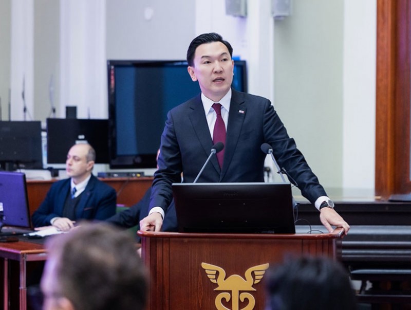 УИХ-ын дарга Н.Учрал “Монгол-Оросын бизнес форум”-ыг нээж, үг хэлэв