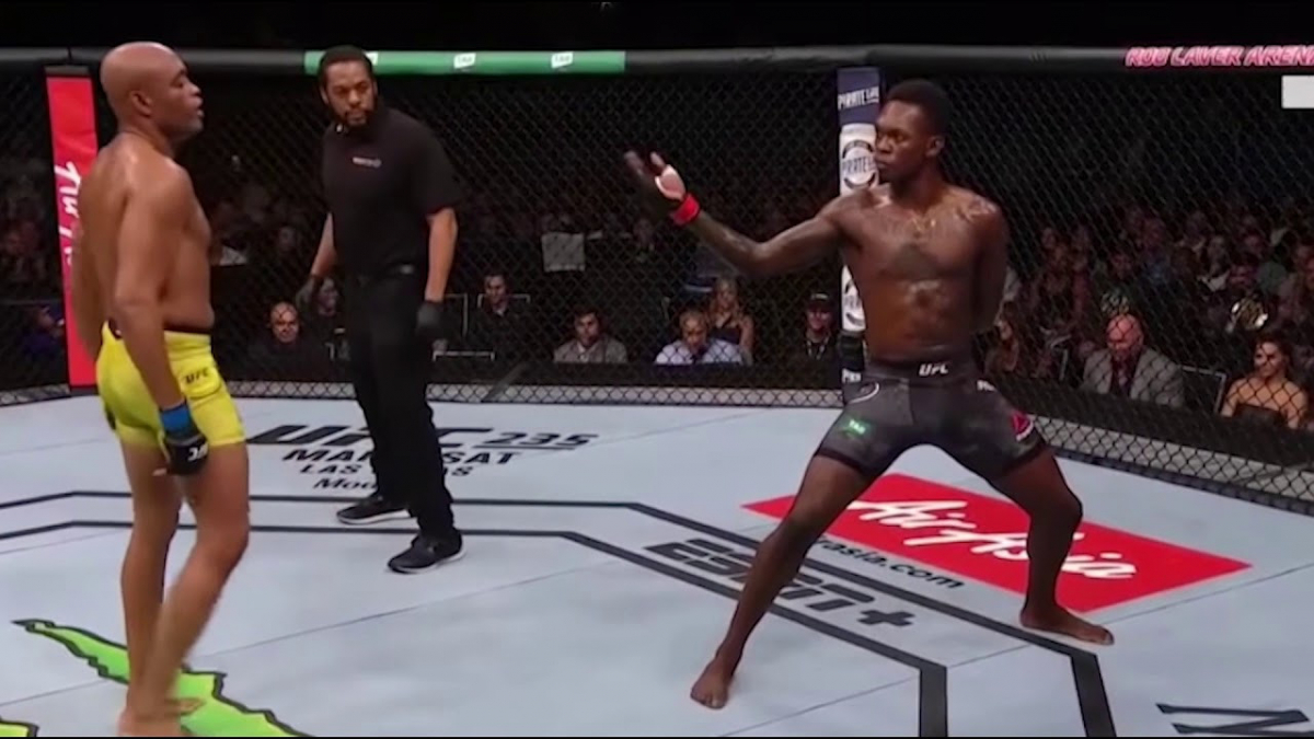 ADESANYA VS SILVA NINJA FIHGT HIGHLIGHTS
