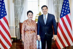 Гадаад харилцааны сайд Б.Батцэцэг АНУ-ын Төрийн нарийн бичгийн дарга Марко Рубиотой уулзав