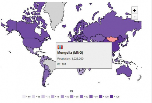 Монгол Улс IQ-аараа дэлхийд ЕСДҮГЭЭРТ бичигдэж байна