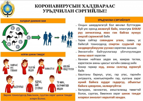 Коронавируст халдвараас хэрхэн урьдчилан сэргийлэх вэ?