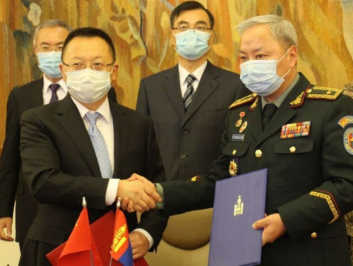 БНХАУ-ын Засгийн газраас 627 сая төгрөгийн амны хаалт хандивлалаа