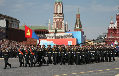 Ялалтын баярын 75 жилийн ойд оролцох монгол цэргүүд Москва хотноо хүрэлцэн очив