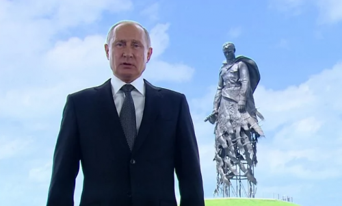 Владимир Путин ард иргэддээ хандаж үг хэллээ