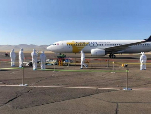 Сиэтл-Улаанбаатар чиглэлийн тусгай үүргийн онгоц газардлаа