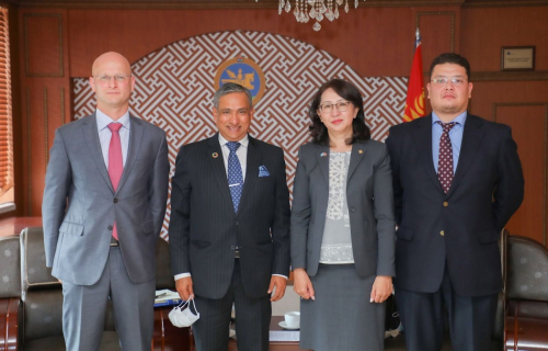 НҮБ-ын суурин зохицуулагчийг хүлээн авч уулзлаа