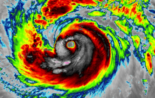 СЭРЭМЖЛҮҮЛЭГ: Майсак (Maysak) далайн шуурга ойртож байна