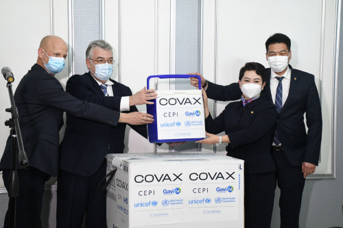 Covax хөтөлбөрийн хүрээнд 14,400 тун AstraZeneca вакциныг хүлээн авлаа