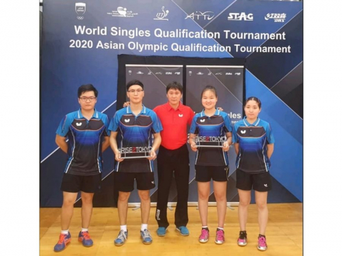 Ширээний теннисчдээс “Токио-2020” олимпын 2 эрх авлаа
