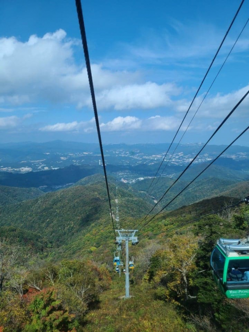 Солонгос улсад ирвэл заавал үзэх газар. Хамгийн урт Cable Car