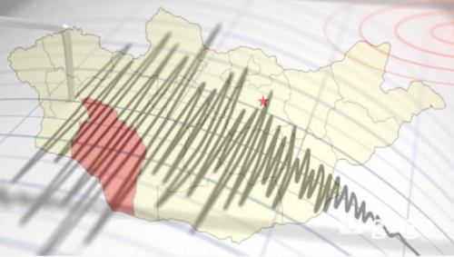 Мандал-Овоо сум орчимд 3,9 магнитудын хүчтэй газар хөдлөв