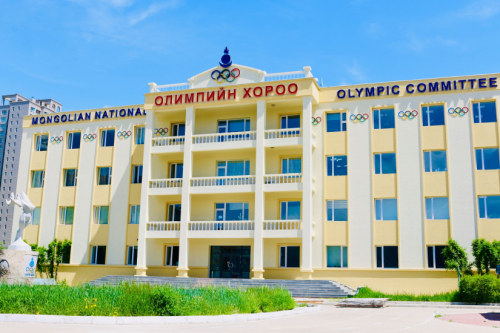Үндэсний олимпын өргөө алтан өнгөтэй болов