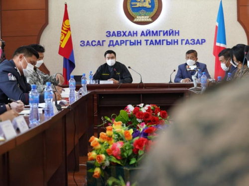 Шадар сайд С.Амарсайхан Завхан аймагт ажиллаж байна.