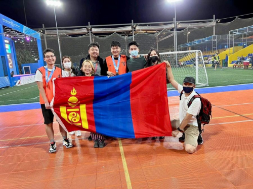 “Дубай ЭКСПО-2020”-ын сагсан бөмбөгийн тэмцээнд Монголын төлөөлөгчид мөнгөн медаль хүртэв