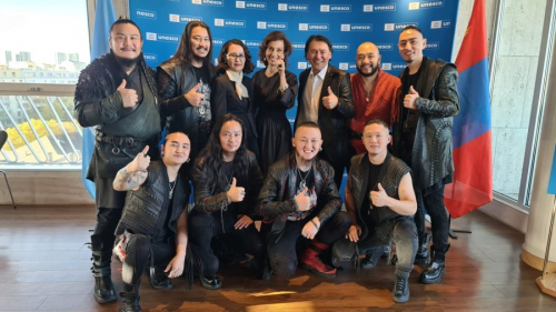 “The Hu” хамтлаг ЮНЕСКО-гийн Энх тайвны төлөөх уран бүтээлч цолыг гардан авлаа