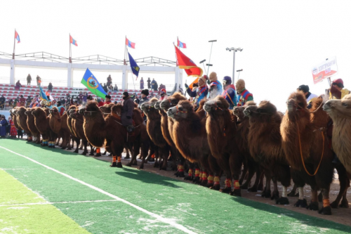 “Тэмээн дээрээс наран ойрхон” өвлийн их наадам Дундговь аймагт болж байна.