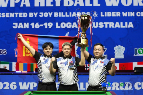 Хэйболын дэлхийн цомд анх удаа Монголын эрэгтэй баг түрүүллээ